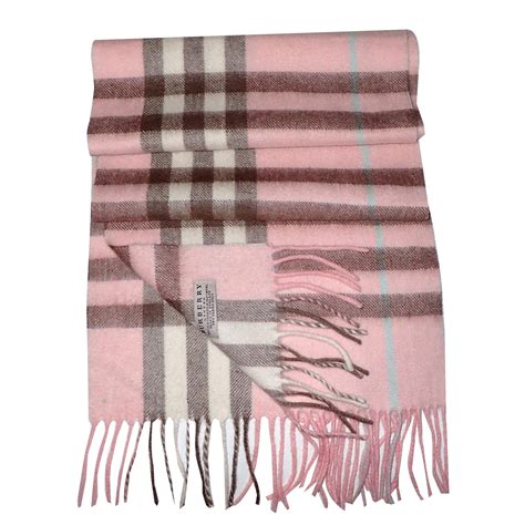 sciarpa rosa burberry|sciarpe Burberry.